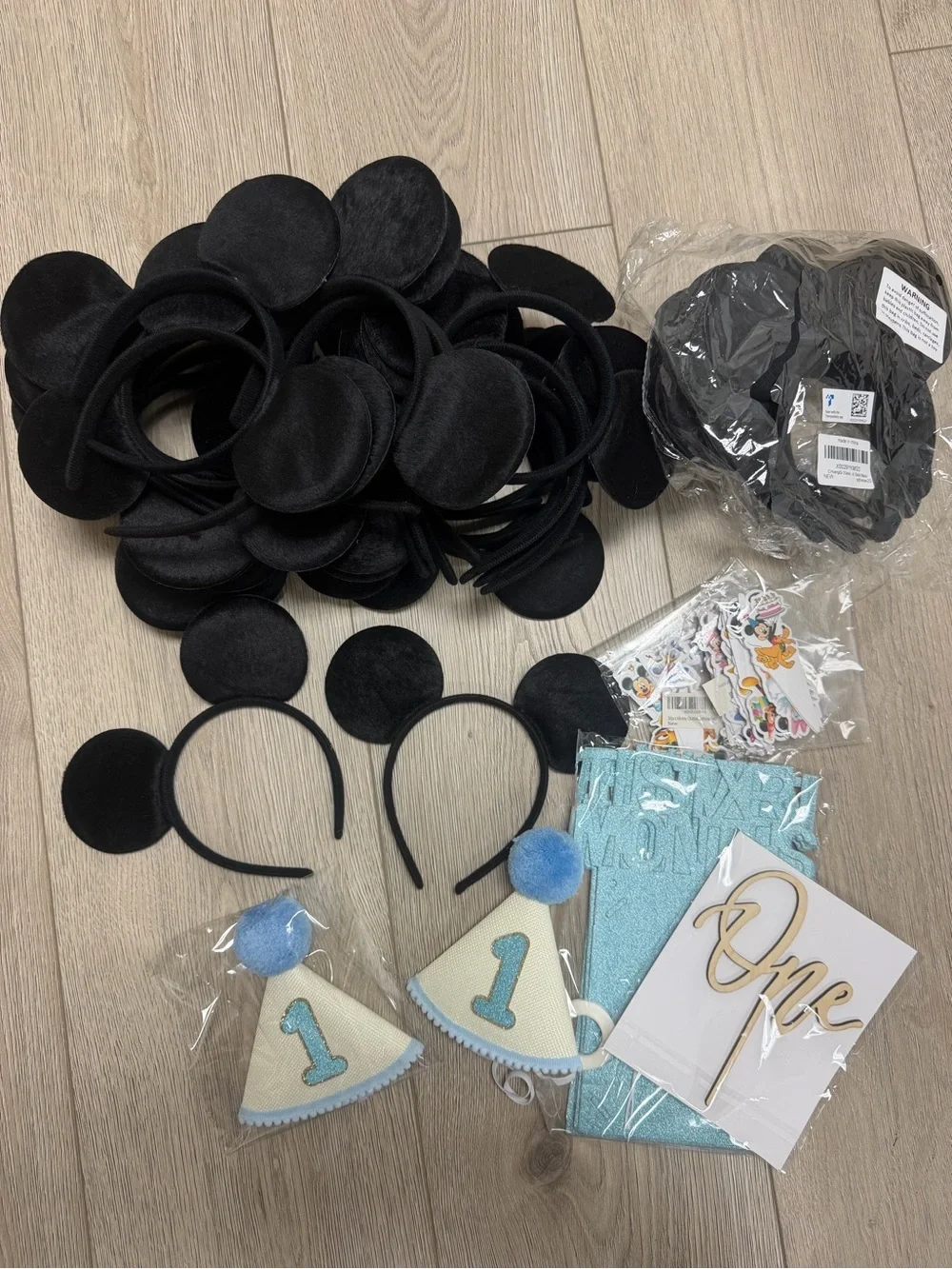 Mouse -Style Party Headbands and Party Supplies